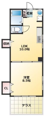 メゾンドールの間取り画像