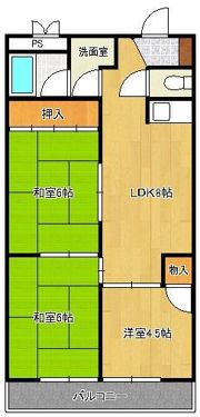 進藤第2ビルの間取り画像