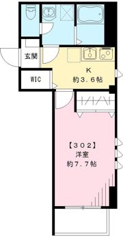 ビューノたかの台の間取り画像