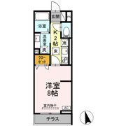 D-ROOM PREMIUM 多磨霊園駅の間取り画像