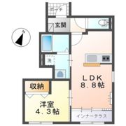 リバーサイド メイプルの間取り画像