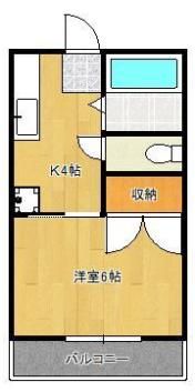 ロマネスクもりつねの間取り画像