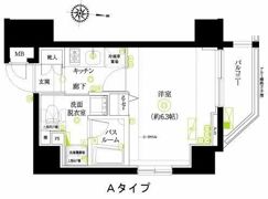 ZOOM浜松町の間取り画像