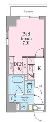 グランレスト文京茗荷谷の間取り画像