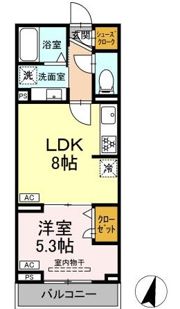 グラナーデ西瑞江の間取り画像