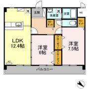 Crest Tenmaの間取り画像