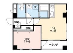 ボナールKの間取り画像