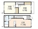 プリムローズ福島の間取り画像