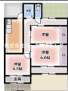 門真市本町借家の間取り画像
