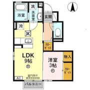 バレンティアの間取り画像