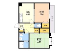 プレセランス長丘の間取り画像