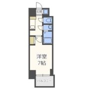 S-RESIDENCE難波Brillerの間取り画像