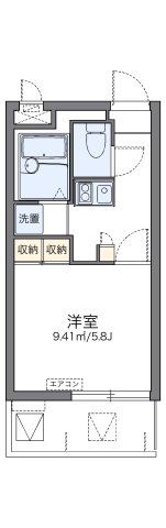 レオパレスファミリア5の間取り画像