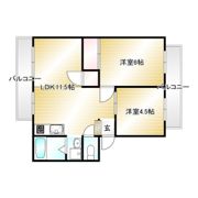 アマン鈴蘭台の間取り画像