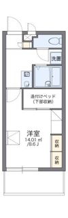 レオパレス樺凛の間取り画像