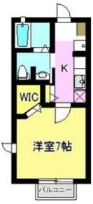 エスポワールⅣの間取り画像