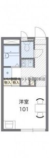 レオパレス楠の風の間取り画像