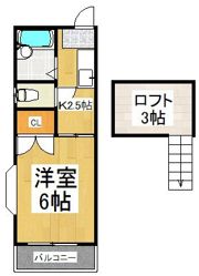リブハウス柏Aの間取り画像