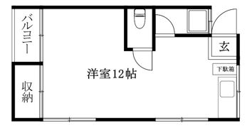リッツハウス枝松の間取り画像
