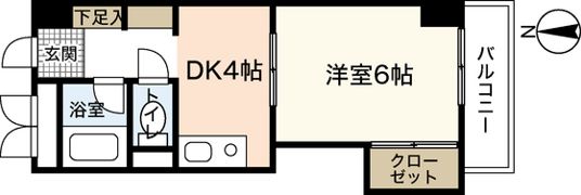 フェニックス八丁堀の間取り画像