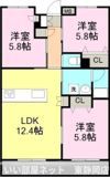プランドール葵の間取り画像