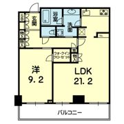 ｻﾞ･熊本ﾀﾜｰC棟 2706号の間取り画像