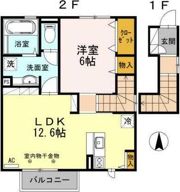 ソーラーハイツの間取り画像