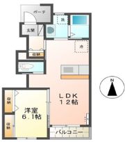 ルミナスさくら町の間取り画像