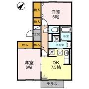 花園ガーデンテラスの間取り画像