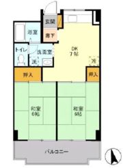 メゾンラフォーレの間取り画像