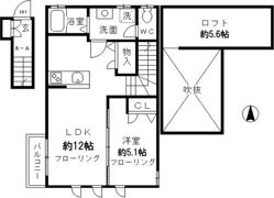 DM深沢2167の間取り画像