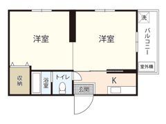 第6芦屋ビルの間取り画像