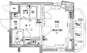 エクセリア浜田山の間取り画像