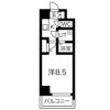 レジュールアッシュ松屋町の間取り画像