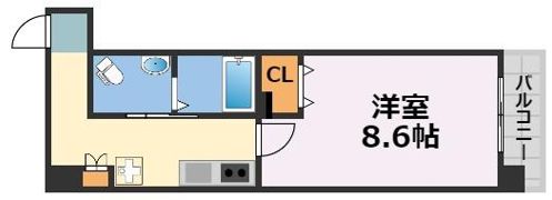 JINO新町の間取り画像