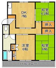 目貫ビルの間取り画像
