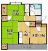 森田第二マンションの間取り画像