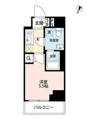 ヴォーガコルテ横濱吉野町の間取り画像
