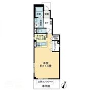 アヴァンセ田村の間取り画像