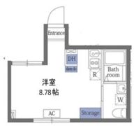 ヴァンテジオ蒲田の間取り画像
