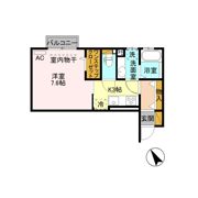 ロイヤルDの間取り画像
