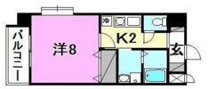 メゾンドール錦町の間取り画像