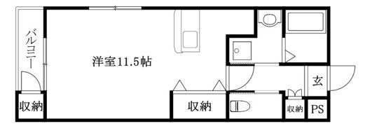 ハーヴェストの間取り画像