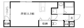 ハーヴェストの間取り画像