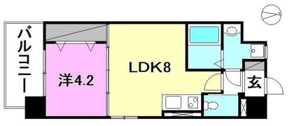 Stratocaster市駅西の間取り画像