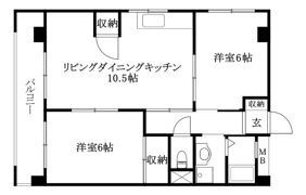 コーポ藤平の間取り画像