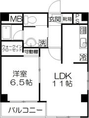 リビナ奥村の間取り画像