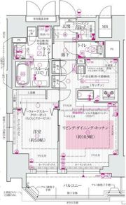 エステムプラザ南船場レジスタの間取り画像