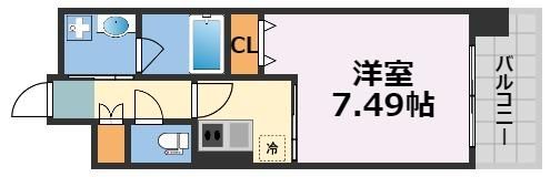 アーバネックス西長堀の間取り画像