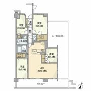 ザ・パークハウス南行徳レジデンスの間取り画像